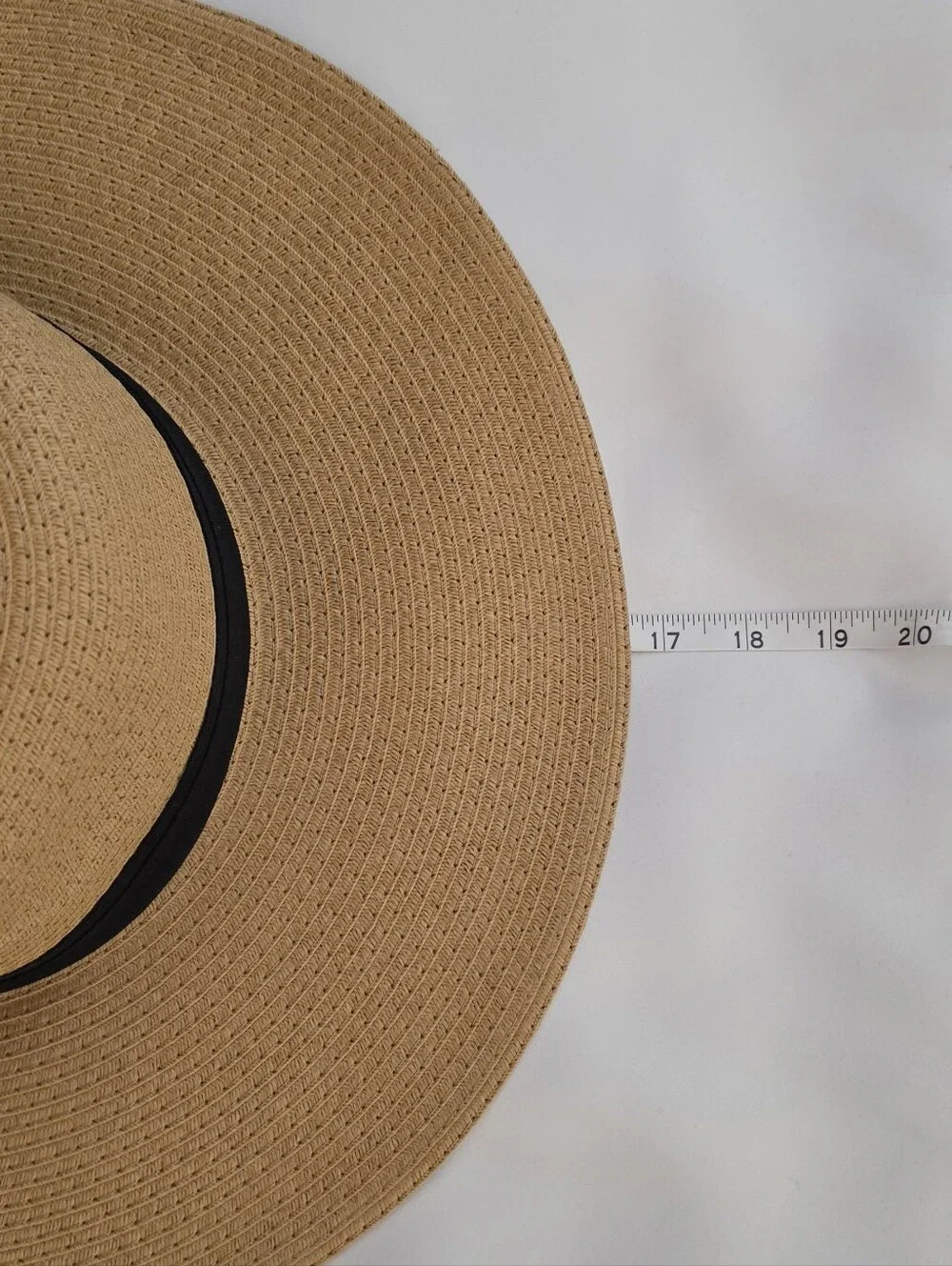 Vince Camuto Grosgrain Straw Panama Hat